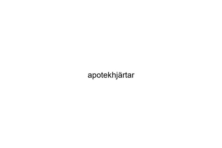 apotekhjrtar