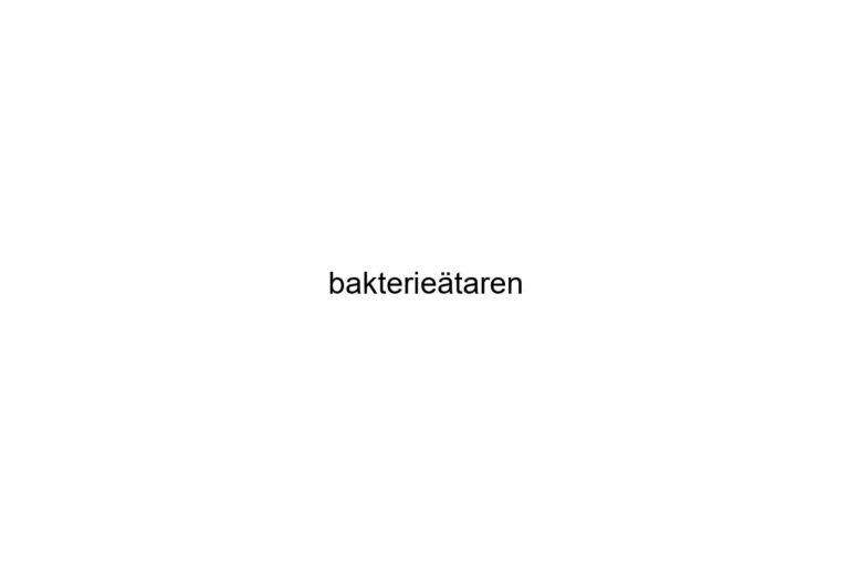 bakterietaren