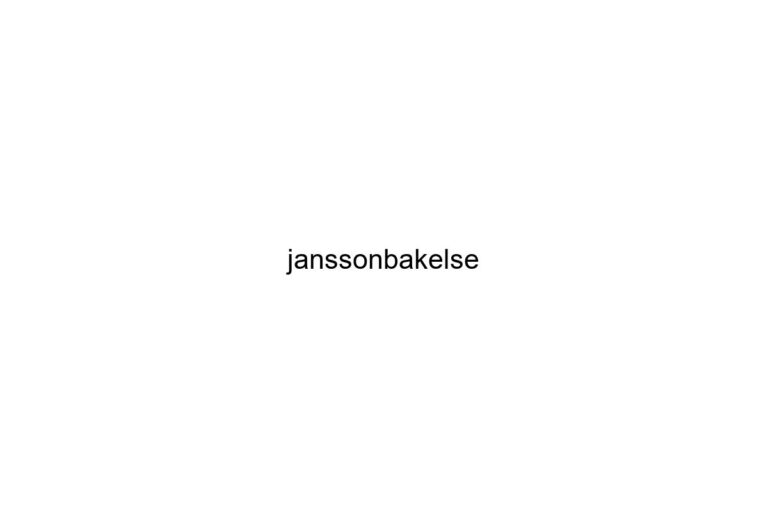 janssonbakelse