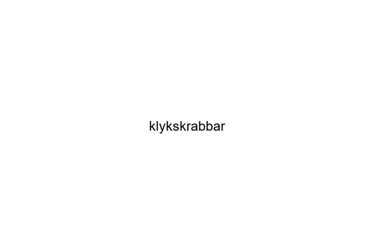 klykskrabbar