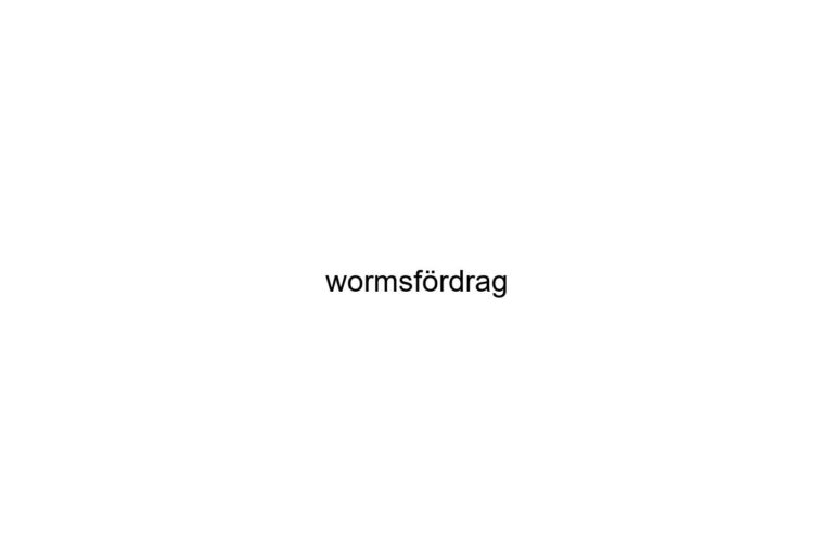 wormsfrdrag