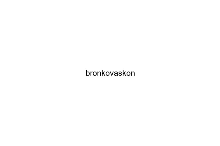 bronkovaskon