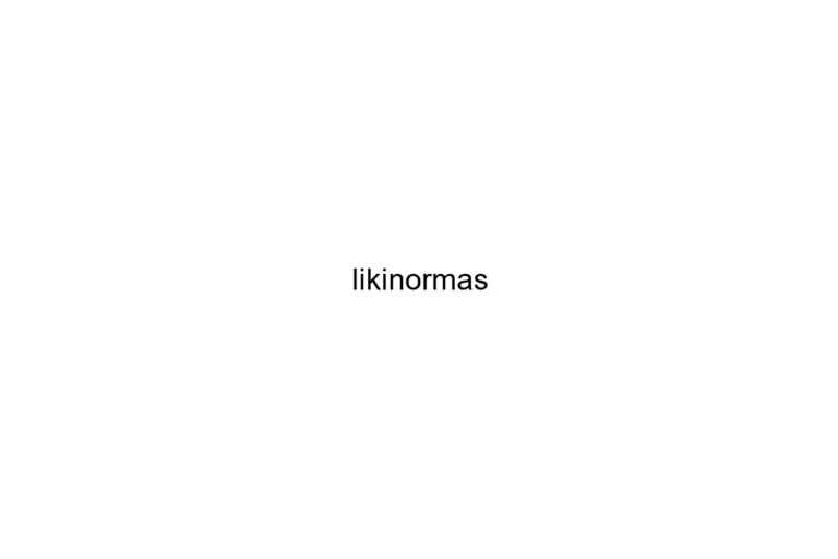 likinormas