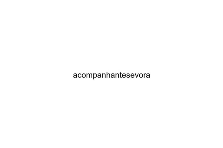 acompanhantesevora