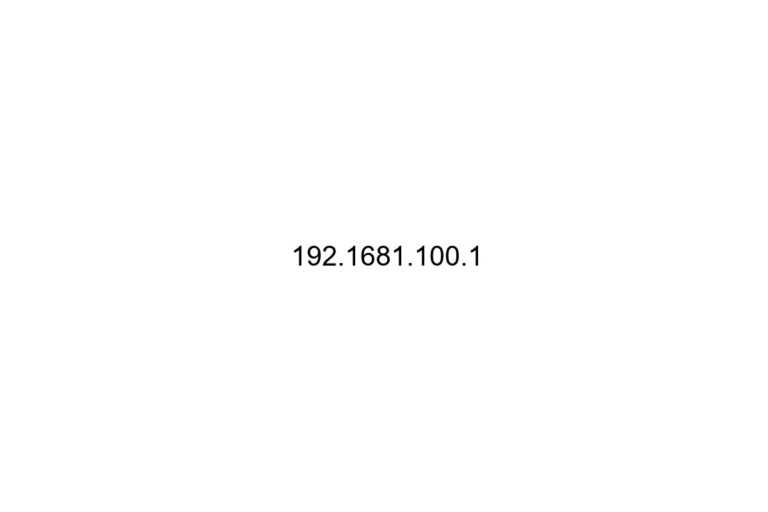 192 1681 100 1