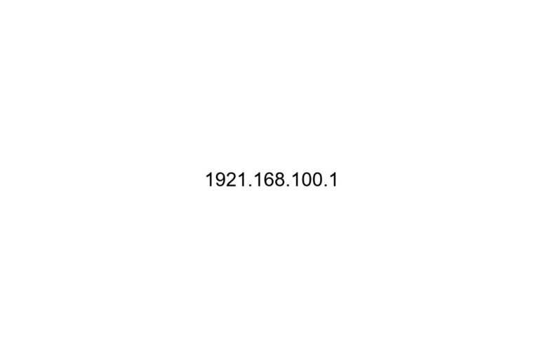 1921 168 100 1