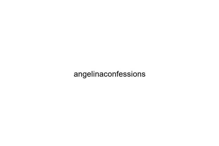 angelinaconfessions