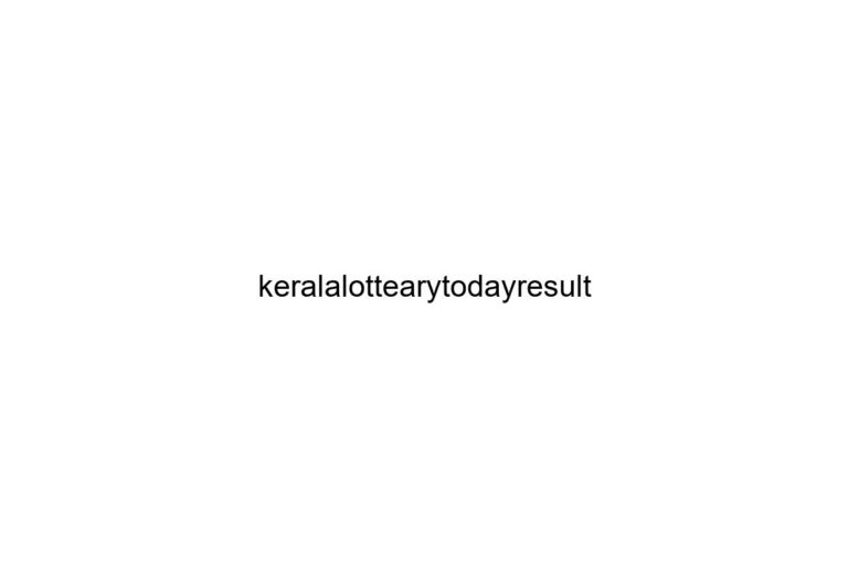 keralalottearytodayresult