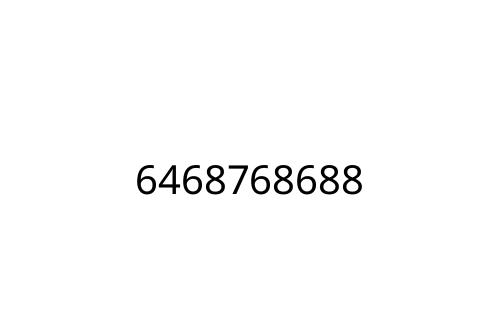 6468768688