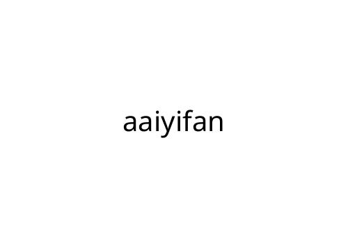 aaiyifan