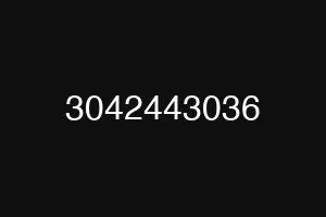 3042443036