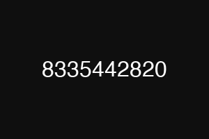 8335442820