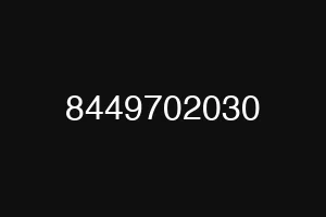 8449702030
